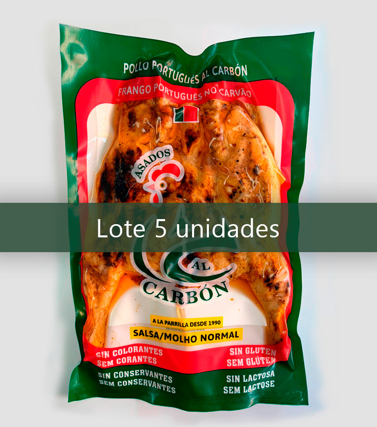 5 unidades pollo